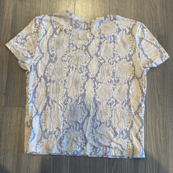 Babaton snake skin t-shirt size xs - Picture 3 of 3